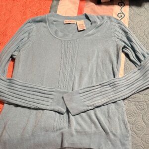 White Stag Soft Blue Crew Neck Sweater